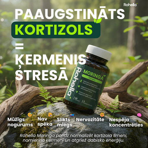 Rohella Moringa - 100% dabīgs uztura bagātinātājs